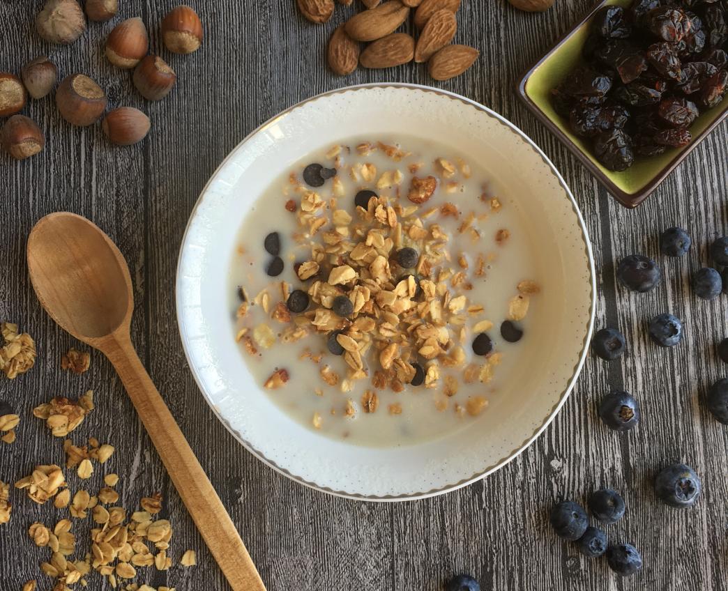 Bitter Çikolatalı Müsli Kavanozu Tarifi